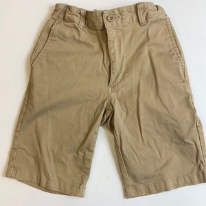 Boys class club modern fit khaki shorts size 10